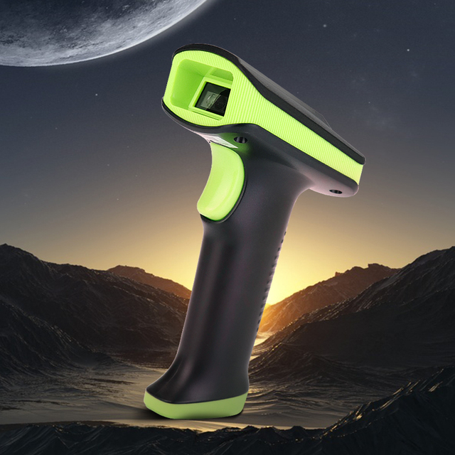 WYUAN Handheld RFID Reader Portable UHF & 2D 1D Barcode Wireless Scanner 902~928MHz ISO18000-6C with BT 2.4G USB Communication