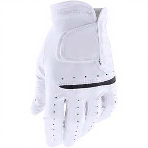 Guantes de Golf de Cuero Genuino con Impresión Personalizada, Ligeros, Transpirables, con Tela Elástica Antideslizante, Proveedor al por Mayor, Servicio OEM - Product Image 1