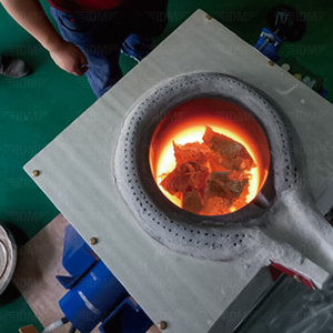 Lò nóng chảy nhôm IGBT cho nhà máy đúc chết, phôi nhôm nóng chảy và phế liệu nhanh - Product Image 4