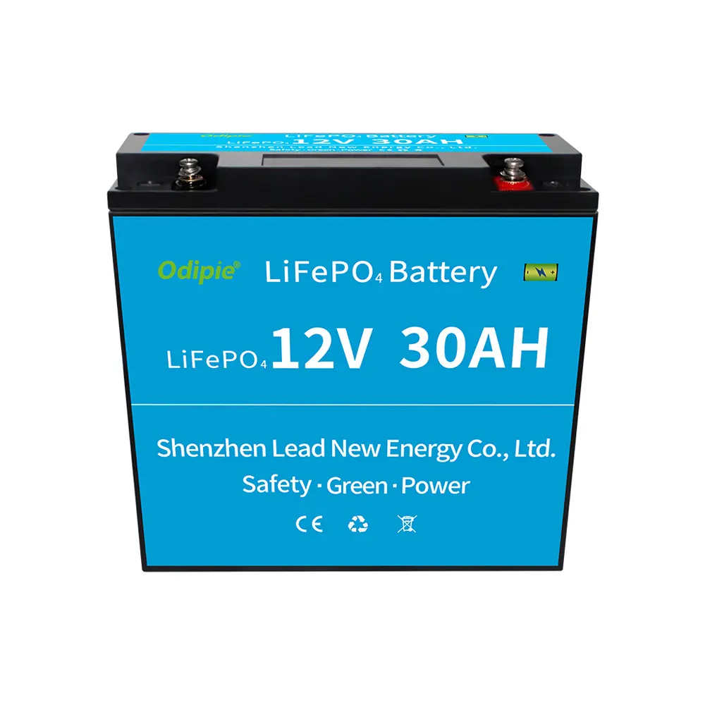 12V 30Ah Lithium LiFePO4 Akku Rechargeable Battery Pack for 12.8V Solar Street Light, UPS, Troller, EV, solar energy storage sys