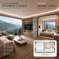 Nouvelle Arrivée Maison Conteneur Moderne Préfabriquée Mini Maison Mobile Cabine Tendance Mini Hôtel Pod Capsule Spatiale