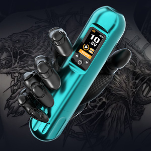 Máquina de tatuaje inalámbrica Tuffking P15 de 90Hz con velocidad ajustable, de acero inoxidable, para dibujo de líneas y sombreado. - Product Image 1