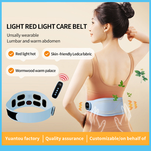Cinturón de Masaje Lumbar EMS con 9 Modos, 19 Niveles y 3 Configuraciones de Calor, Hecho de Tela Leica, Adecuado para el Cuidado de la Salud en el Hogar - Product Image 3