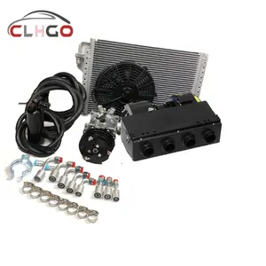 Climatiseur automatique système universel sous dash BEU-404-000 Évaporateur 12/24 volts ac compresseur kit de réparation