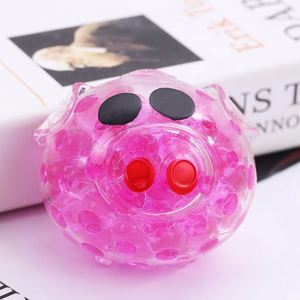 TOYSRUNNER Unisex Educational Pinocchio Squeezing <b>Bead</b> Toys 5-7 Years 6*5.5cm <b>Silicone</b> Squishy Mesh Ball Anti-Stress - Product Image 4