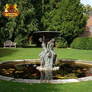 <span class=keywords><strong>Fontaine</strong></span> <span class=keywords><strong>d</strong></span>'eau en bronze artisanale en métal antique de <span class=keywords><strong>grande</strong></span> taille pour la <span class=keywords><strong>d</strong></span>écoration de jardin extérieur - Product Image 6