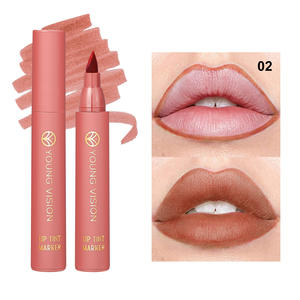 Gran oferta, lápiz labial mate resistente al agua personalizado con Etiqueta Privada, lápiz labial de larga duración, delineador de labios, maquillaje cosmético - Product Image 2