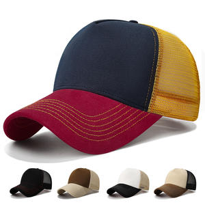 Commande en gros hommes femmes casquette de Baseball réglable chapeau de camionneur sportif avant maille impression vierge pour broderie personnalisée en gros pas cher - Product Image 1