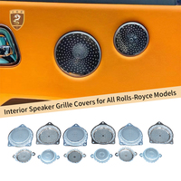 Grilles de haut-parleurs universelles pour Rolls-Royce, tous modèles Phantom Cullinan Ghost Wraith Dawn, décoration intérieure