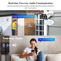 Kamera CCTV IP POE TSEye APP 4K 8MP 4CH 8CH 16CH NVR Kamera Keamanan Luar Ruangan Deteksi Manusia Penglihatan Malam Berwarna Penuh IP66
