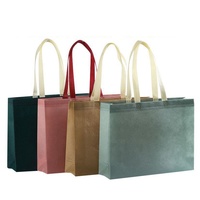 Sac fourre-tout non tissé écologique personnalisable Diverses techniques d'impression Emballage de bijoux exquis Cadeaux d'achat direct