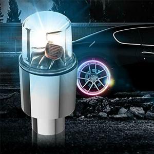 LED <span class=keywords><strong>Voiture</strong></span> Roue de Vélo Pneu Pneu <span class=keywords><strong>Valve</strong></span> <span class=keywords><strong>Bouchon</strong></span> Anti-Poussière Parlé Flash Lumières <span class=keywords><strong>Voiture</strong></span> Tiges de <span class=keywords><strong>Valve</strong></span> Casquettes Accessoires 4 Couleur Rouge bleu Vert Lampe - Product Image 2