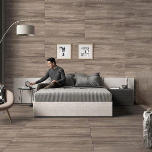 Berlin Wood Almond Rustic Wood Effect Porcelain Tiles 24x48 Inch Architectural Floor Wall Collection - Product Image 6