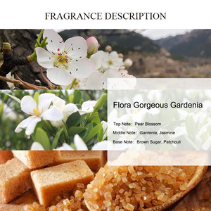 Unique Aroma <span class=keywords><strong>Flora</strong></span> Gorgeous <span class=keywords><strong>Gardenia</strong></span> Parfums Huile pour faire des parfums de créateurs Parfum d'huile Huile de parfum pour femmes de longue durée - Product Image 2
