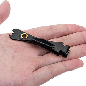 Pince de pêche à la mouche en acier inoxydable outil de nouage rapide avec noueur d'ongles à cravate rapide coupe-ligne de mouche tondeuses cisailles outil de pince - Product Image 3