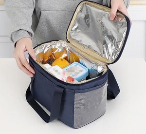 可重复使用的饭盒野营储物袋便携式炉灶手提箱耐磨冷却器袋厨房旅行食品促销 - Product Image 5