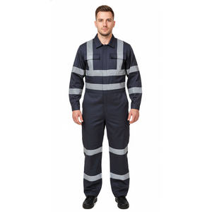 Conjunto de Ropa de Trabajo de Algodón Ignífugo Profesional para una Comodidad Duradera y Confiable para Trabajadores Industriales en Obras de Construcción - Product Image 1