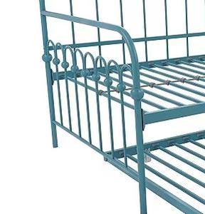 Hiện Đại Nhiệm Vụ Nặng Nề Kim Loại Daybed Khung Kéo Trundle Đôi Nữ Hoàng Kích Thước Nền Tảng Sofa Ngày Giường Nhà Khách Phòng Khách Sạn Biệt Thự - Product Image 5