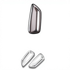 สำหรับเมอร์เซเดส เบนซ์ C200 GLC300L E300L EQE ฝาครอบตกแต่งเบรกจอดรถสแตนเลส - Product Image 4