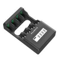 PUJIMAX – chargeur de batterie lithium-ion rechargeable, usb 1.5v, aaa aa, lcd intelligent, 2a, 3a, 1.5v