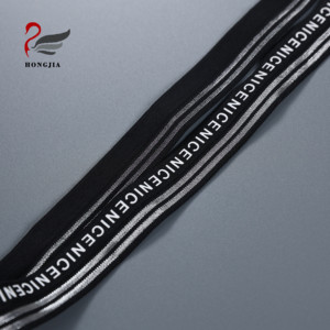 Ceinture en jacquard pour hommes Bande élastique personnalisée pour sous-vêtements - Product Image 5