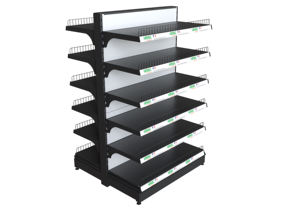 Estanterías Metálicas Compactas y Delgadas para Supermercados, de Diseño Compacto y Poca Superficie, para Gasolineras, Kioscos y Tiendas Minoristas - Product Image 3