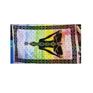 Best Quality Cotton Tapestries Wall Hanging Latest Design From Indian Manufacturer GC-TP-105 <b>Printed</b> Pattern <b>Bedroom</b> Decoration - Product Image 1