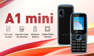 IPRO A1mini personnalisé OEM professionnel très petite taille <span class=keywords><strong>clavier</strong></span> téléphone portable GSM bouton téléphones 1.77 pouces prix bon marché pour l'Afrique - Product Image 2