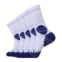 DESIGN GRATUIT & MOCK-UP Chaussette de sport de volley-ball personnalisée Chaussette de course de basket-ball personnalisée unisexe avec logo