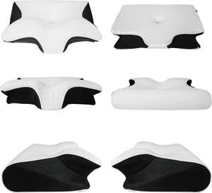 Almohada Ortopédica de Espuma Viscoelástica con Logo Personalizado Almohada para el Cuello de Alta Calidad en Forma de Mariposa - Product Image 3