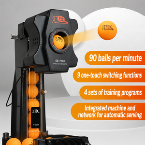 Machine à balles <span class=keywords><strong>de</strong></span> ping-pong automatique HUI PANG S6 S6Pro pour entraînement en club, <span class=keywords><strong>robot</strong></span> <span class=keywords><strong>de</strong></span> <span class=keywords><strong>tennis</strong></span> <span class=keywords><strong>de</strong></span> <span class=keywords><strong>table</strong></span> - Product Image 2