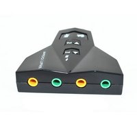 Carte son USB Justlink JL-SC02 7.1, adaptateur audio USB 2.0 vers prise jack 3,5 mm, certifié FCC pour Mac/Win/Linux/Android