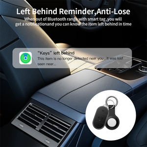 RSH chiave Finder articolo localizzatore borsa portafoglio bagaglio bici globale tracciamento intelligente Air Tag con custodia in Silicone Set - Product Image 4