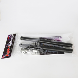 Halloween Nguồn cung cấp bên Halloween Phụ kiện Bộ Xương đi bộ gậy rắn hổ mang mía vương trượng của nhà vua - Product Image 3