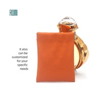 Romi sac cadeau en cuir Pu coloré pour collier boucles d'oreilles bijoux pochette d'emballage de bijoux à cordon
