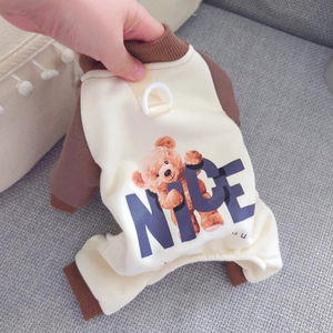 Großhandel Winter Herbst Vierbeinige warme Haustier kleidung Polyester Cute Cosy Dog <span class=keywords><strong>Pet</strong></span> Kleidung - Product Image 5