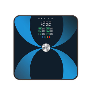 Báscula Digital de gran pantalla con bluetooth ITO, control del ritmo cardíaco, carga por USB, APP - Product Image 4