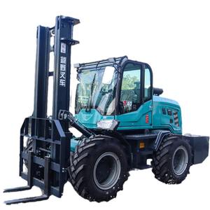 Camion de levage articulé multifonctionnel 4x4 de 3 tonnes, capacité de levage de 5 tonnes, chargement et déchargement - Product Image 5