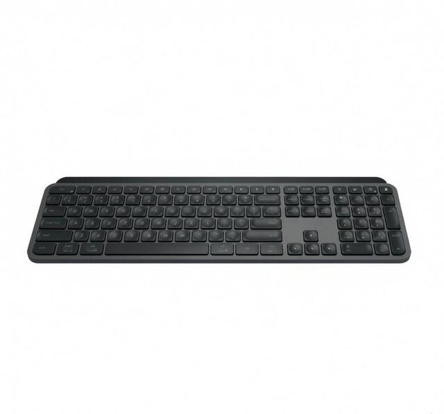 MX Keys S Full-size Keyboard With Ergonomic Low-profile Keys and Five-month Battery Life for Comfortable Long Office Sessions