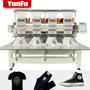 Máquina de Bordar Industrial Automática de Alta Calidad con 4 Cabezales y 12/15 Agujas <span class=keywords><strong>para</strong></span> Gorras/Camisetas/Plano - Product Image 6