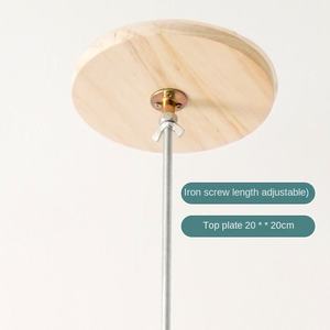 Colonne d'activités pour chat en bois massif moderne, avec griffoir, nid pour chat, table de saut intégrée et jouet pour chat - Product Image 6