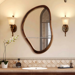 Espejo de cristal hecho a mano contemporáneo personalizado <span class=keywords><strong>para</strong></span> baño pequeño, vestidor, moderno, montado en la pared, espejo de suelo decorativo <span class=keywords><strong>para</strong></span> el hogar - Product Image 2
