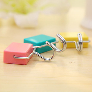 Japanese-style creative magnetic <b>hook</b>, seamless hanging for household microwave and refrigerator, nail-free magnetic adhesive - Product Image 3