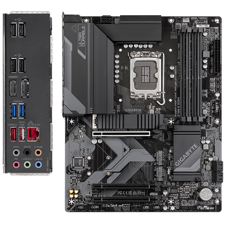 GIGABYTE Z790 DDR4中古マザーボードIntel Z790チップセットLGA 1700