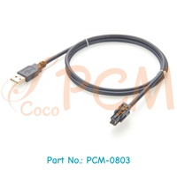 USB-zu-HSC-Fahrzeug kabel für das Infotainment-System im Fahrzeug HSC 4P-Buchse zu USB 2.0 a LVDS-Video-Audio-Verbindungs kabel