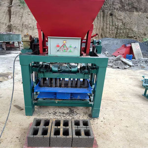 4-35 सेमी-स्वचालित सीमेंट हेलो ईंट बनाने की मशीनरी कंक्रीट ब्लॉक मशीन इंजन कोर कुशल ईंट बिछाने मशीन - Product Image 6