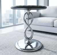 Table basse en marbre moderne et minimaliste pour salon et bureau à domicile, durable, avec plateau en pierre écologique, table d'appoint pour canapé