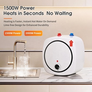 <span class=keywords><strong>Chauffe</strong></span>-<span class=keywords><strong>eau</strong></span> électrique à accumulation rapide 1500W/2000W, 220V, étanche IPX4, 8L, <span class=keywords><strong>sous</strong></span> évier, pour camping-car et hôtel - Product Image 3