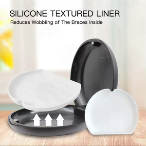 Wholesale Hot Sale <strong>Plastic</strong> Invisible Orthodontic Aligners Braces Denture Storage Box <strong>Retainer</strong> for <strong>Teeth</strong> Whitening Accessory - Product Image 4