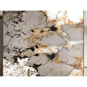 Losas de Cuarcita Natural Union Stone, Retroiluminadas, Color Blanco Pandora, Modernas, Pulimentadas, para Baño, Cocina, Comedor, Villa - Product Image 1